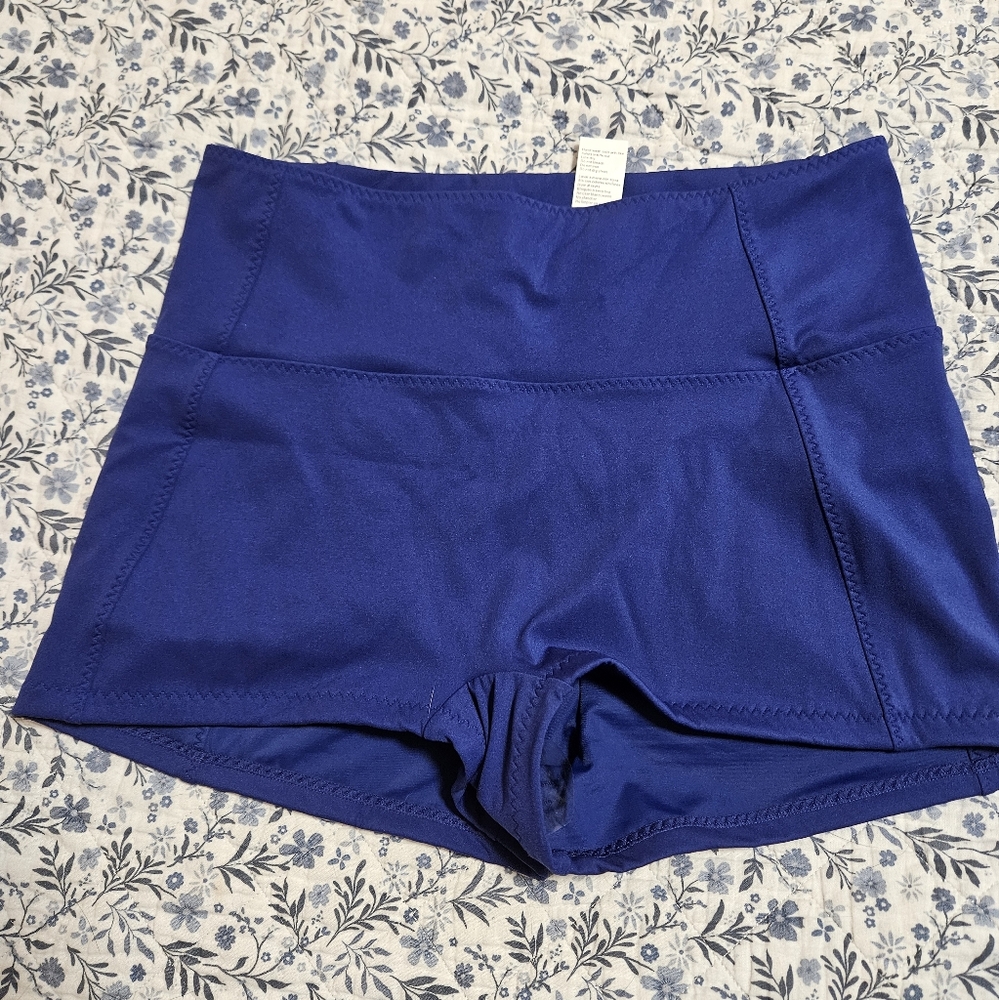 High waisted swim short